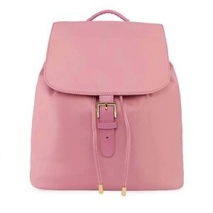 NWT STONEY CLOVER LANE Homecoming Nylon Flap Backpack in Mauve